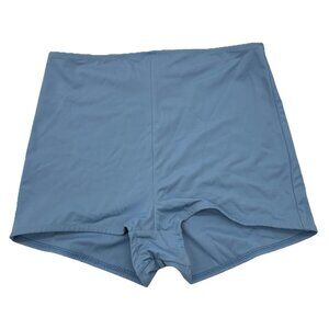 Araks Swim Shorts Swimsuit Bottoms Blue Women’s Size S UPF 50+ USA MADE